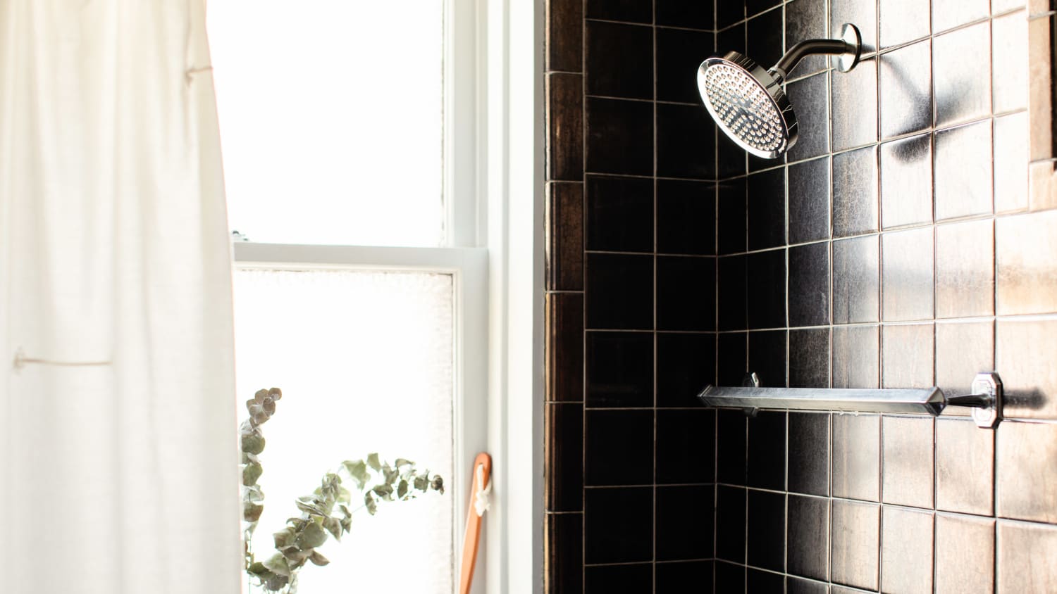 This Viral Waterproof Shower Lamp Is the Key to a Cozy Shower Apartment Therapy